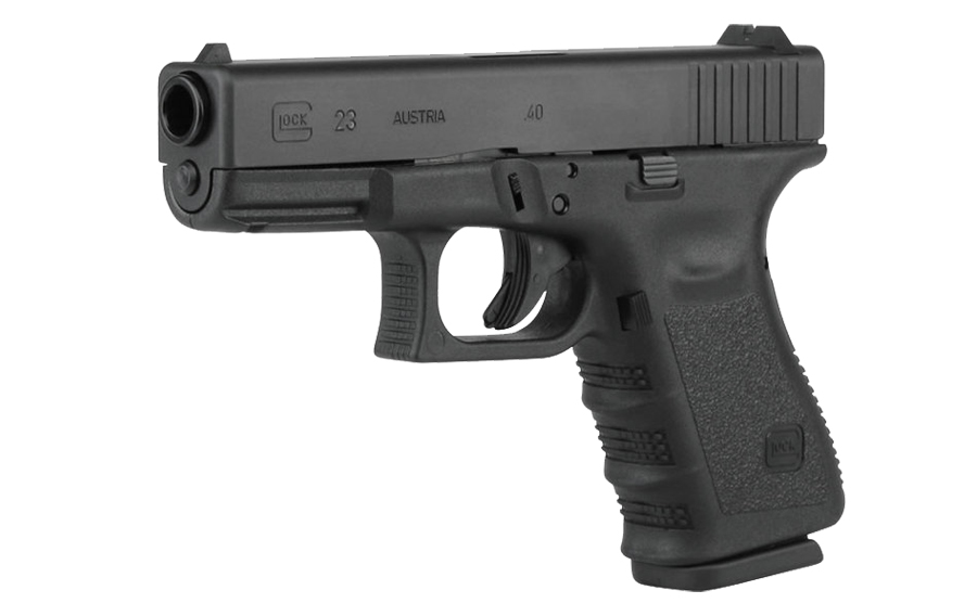 GLOCK 23 40S&W PSTL BLK FXF 5LB LE