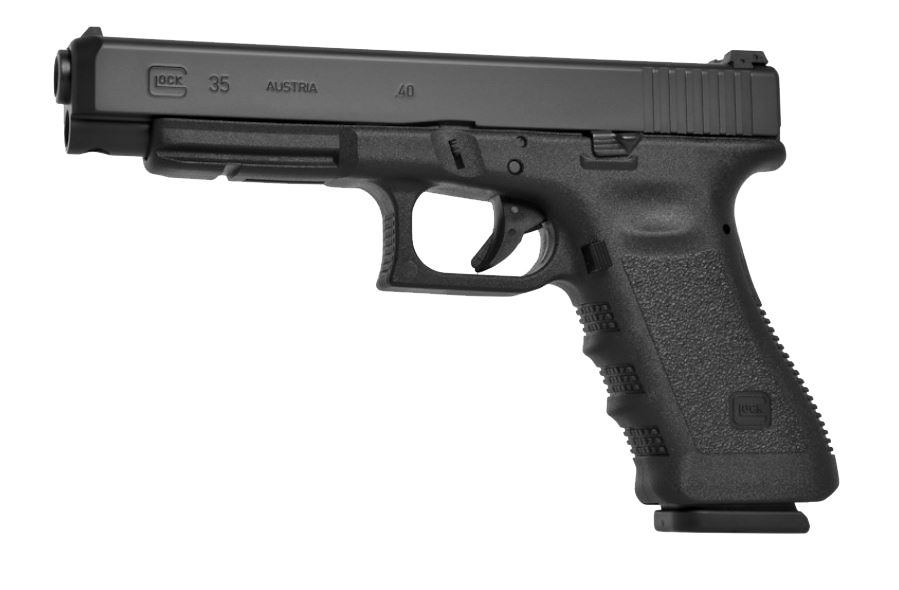GLOCK 35 40S&W PSTL BLK FXD 5LB