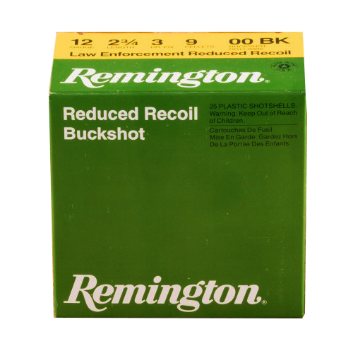REMINGTON RR12BK00 12GA 2-3/4 9PLT 00 BUCKSHOT