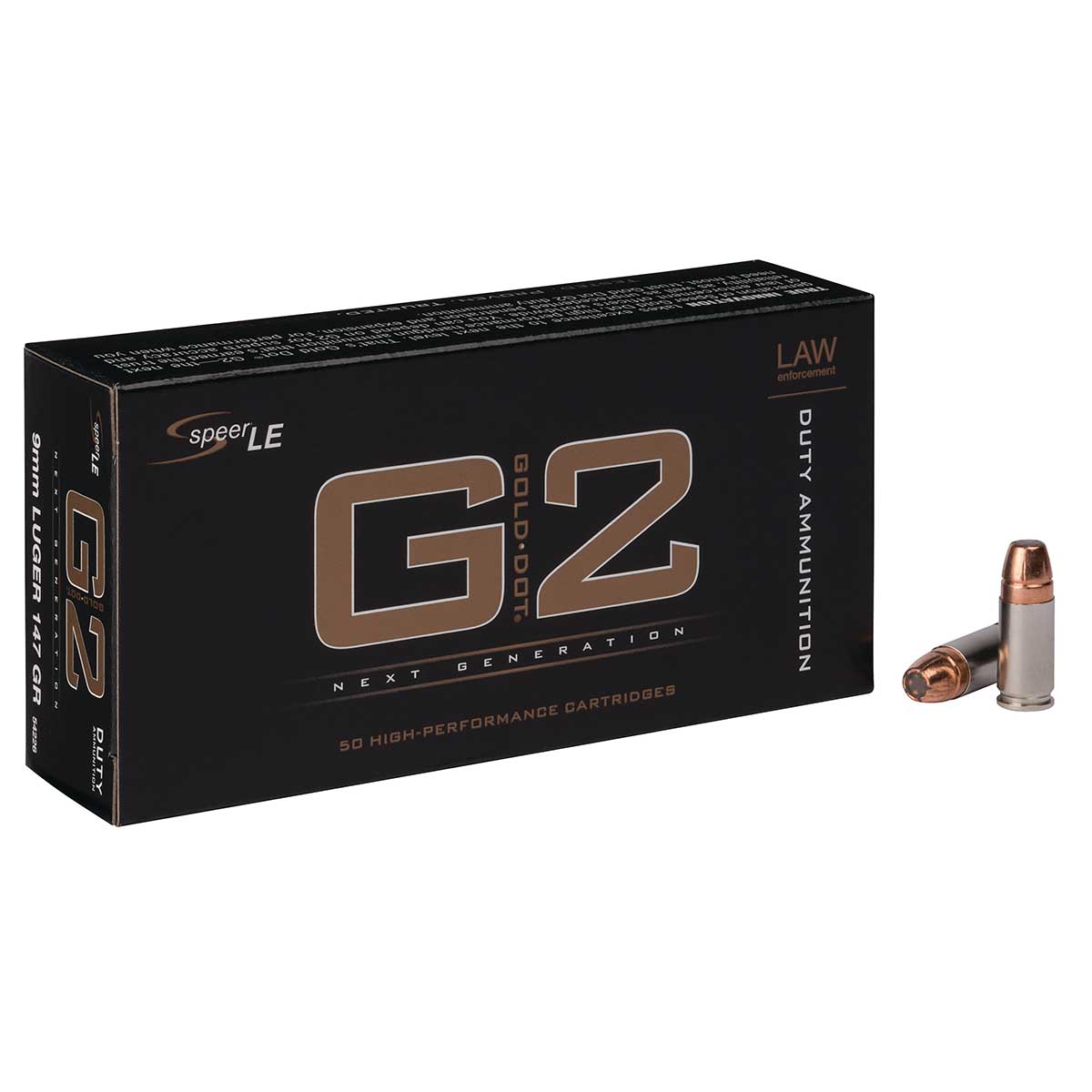SPEER GOLD DOT G2 9MM 147 GRAIN HOLLOW POINT 